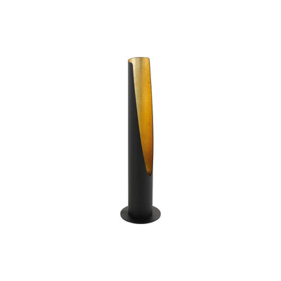 Lampe de table Eglo barbotto - gu10 - 39,5 cm - or noir