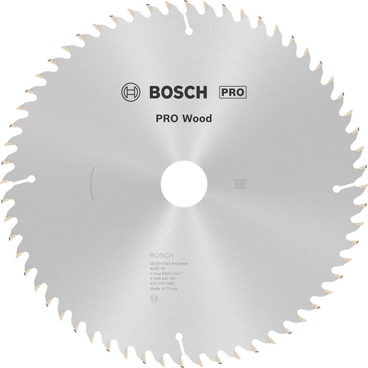 Bosch cirkzb opt 235x30 25x2,8 60t wz