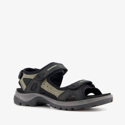 Sandales femme en cuir Ecco onroads noir vert - taille 37
