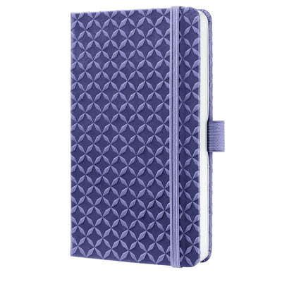 Sigel - carnet - jolie flair - a6 - couverture rigide - 174 pages - ligne - papier 80 grammes - violet foncé - si-jn130