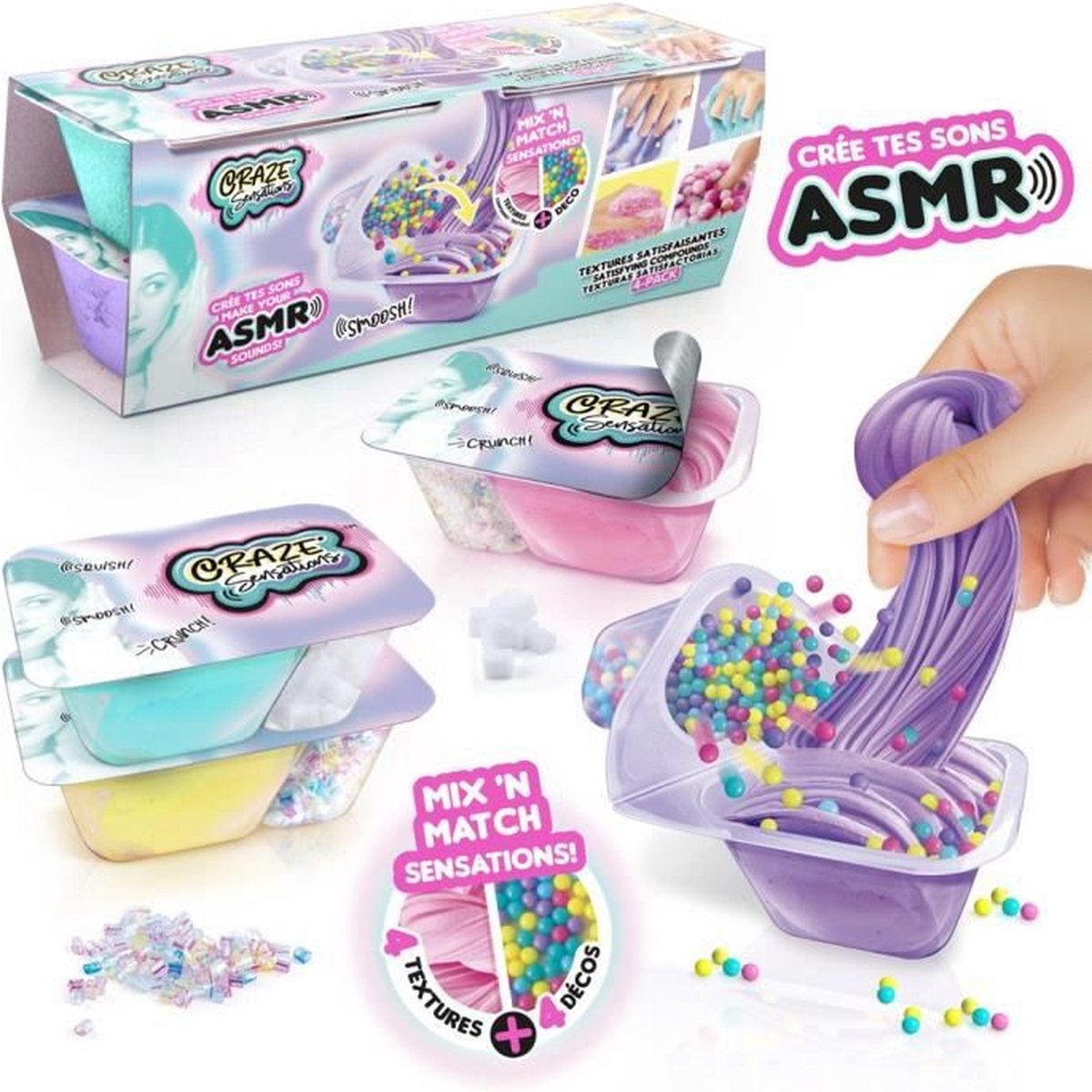 Kit de composés satisfaisants Canal Toys - paquet de 4