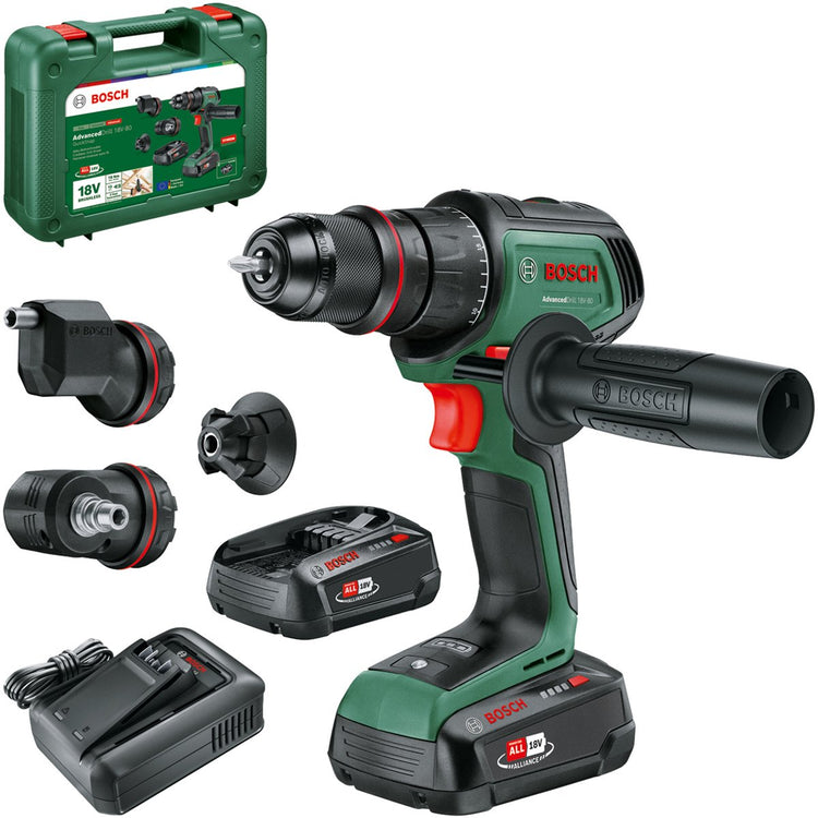Bosch advanceddrill 18v-80 quicksnap 06039e2004 perceuse sans fil 18,0 v