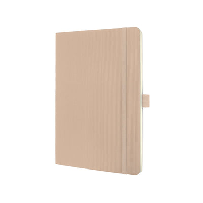 Carnet Sigel a5 - conceptum pure - beige - couverture souple - 194 pages - trait - papier 80 grammes - si-co333