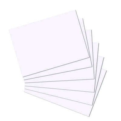 Fiches Herlitz - a4 - vierges - blanc - 100 pièces