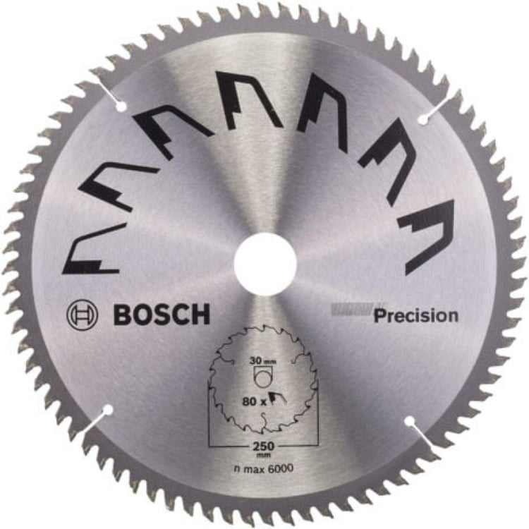 Lame de scie circulaire Bosch précision 250x2x30 -,t80 (1)