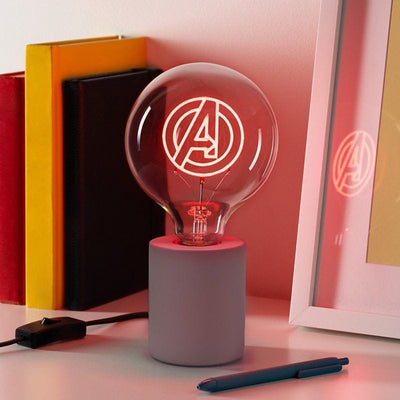 Paladone produits avengers néon led ampoule logo lampes lumières
