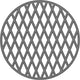 Grille de saisie centrale dynamique Barbecook 36 cm