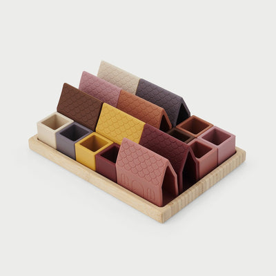 Tickit blocs village silisoft® (terre)