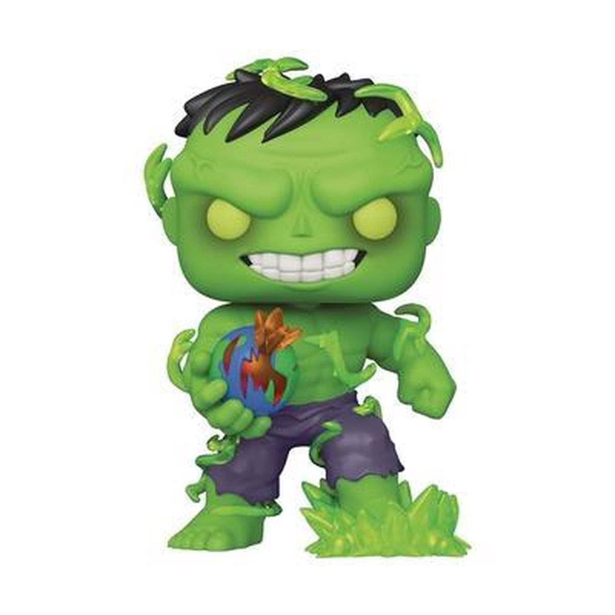 Funko! merveille de poupée ! figurine en vinyle immortal hulk 9 cm avec variante de poursuite