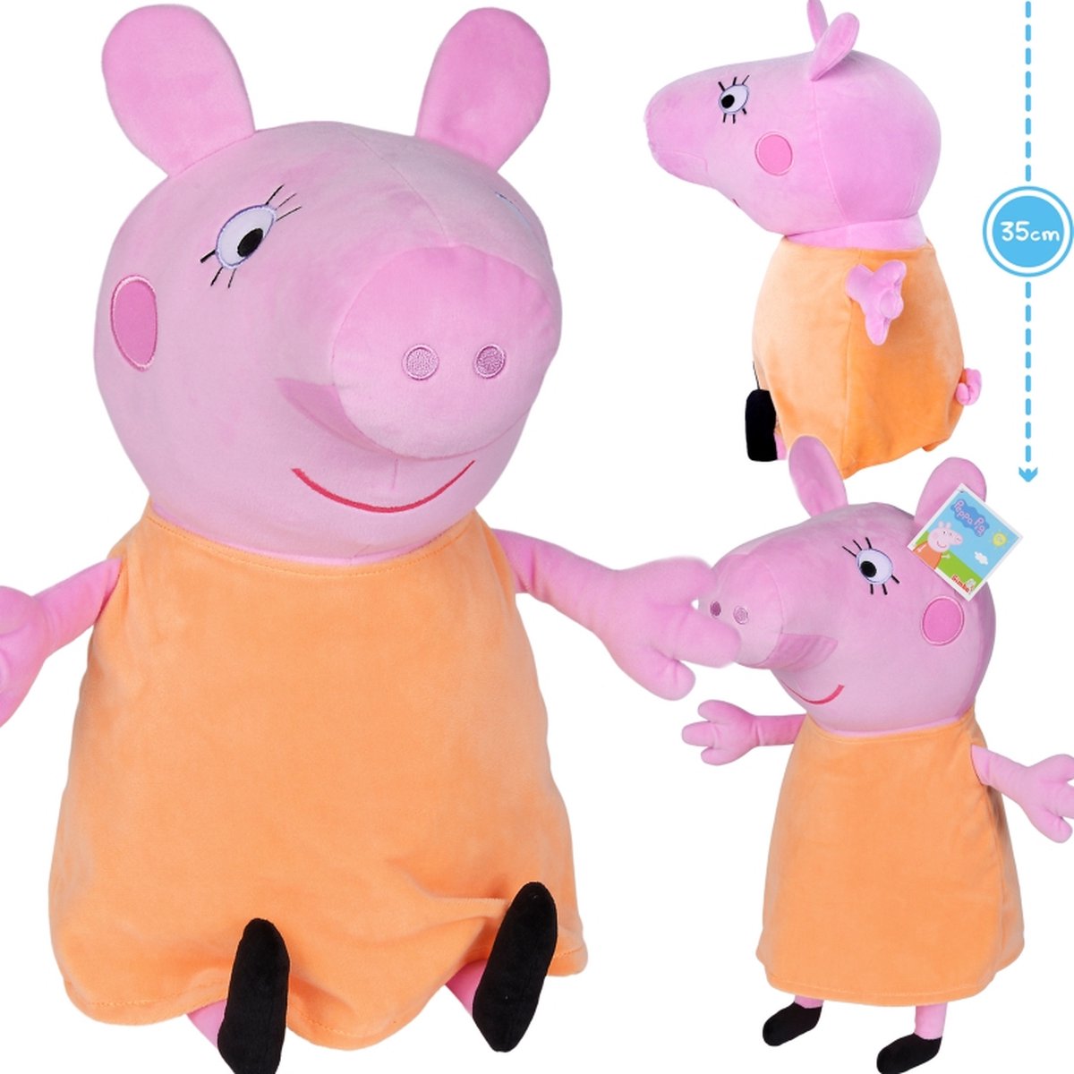 Simba Peppa Pig Mama Pig, 35 cm - peluche