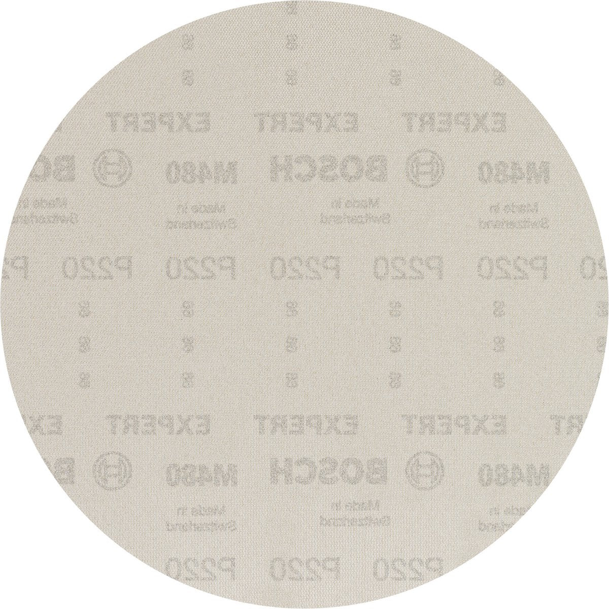 Bosch expert série m480 - maille de ponçage - 225 mm - k220 - extraction de poussière innovante