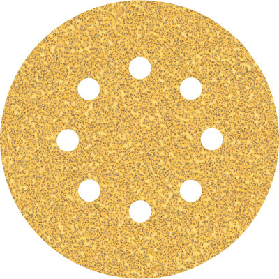 Bosch accessoires papier abrasif expert c470 pour ponceuses excentriques 125 mm, 8 trous, k40 50 pièces - 1 pièce(s) - 2608900908