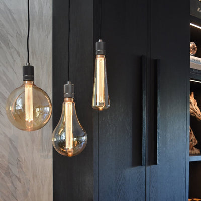Lampe LED Kinna série royale Calex - source de lumière xxl or - e27 - 3,5w - dimmable