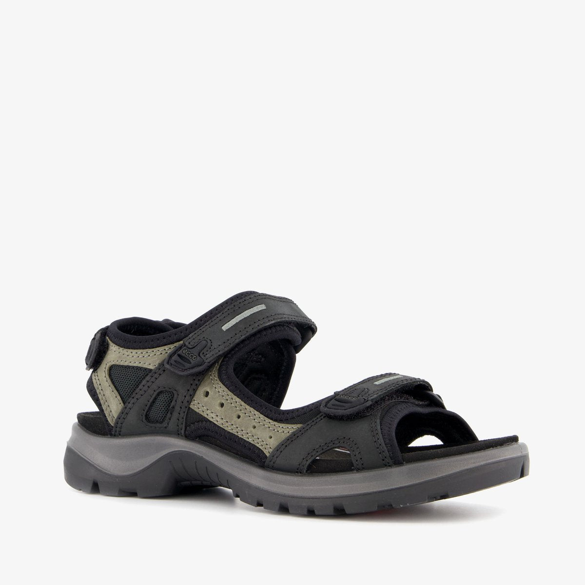 Sandales femme en cuir Ecco onroads noir vert - taille 42