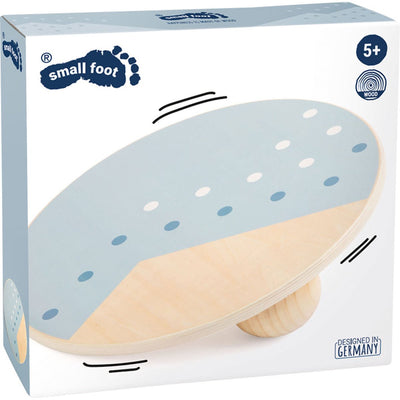 Banque d'équilibre en bois petit pied bleu