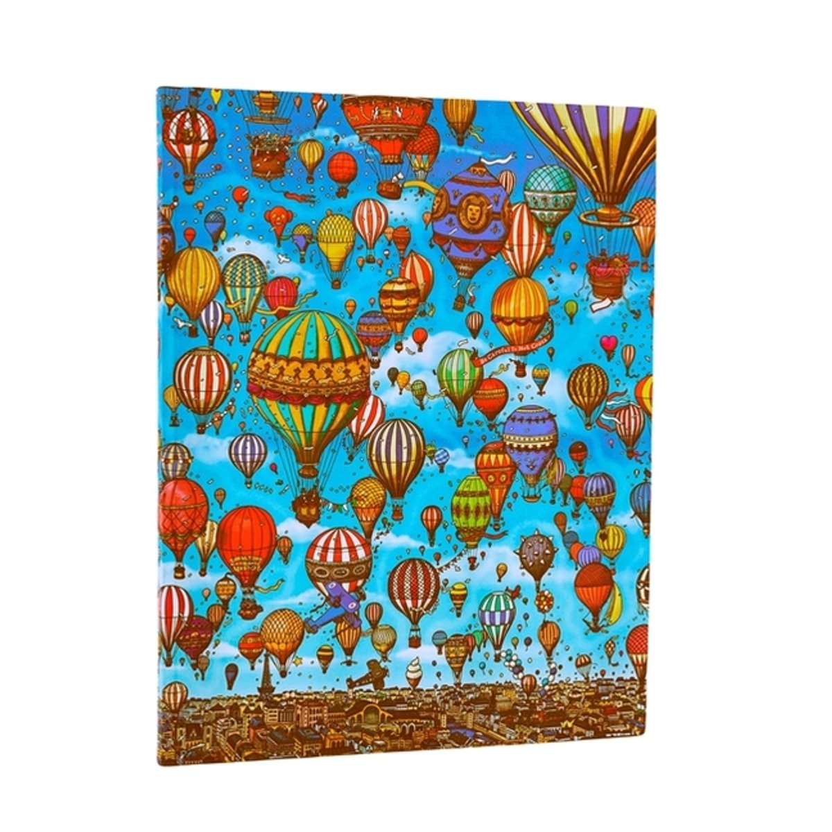 Paperblanks festival de ballons pierre le labyrinthe détective couverture souple flexis ultra bande élastique non doublée 176 pages 100 g/m²