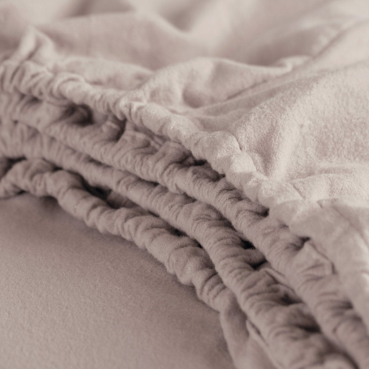 Cendrillon - surmatelas drap-housse (jusqu'à 15 cm) - 90x200 210 cm - taupe