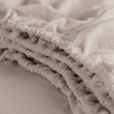 Cendrillon - surmatelas drap-housse (jusqu'à 15 cm) - 90x200 210 cm - taupe