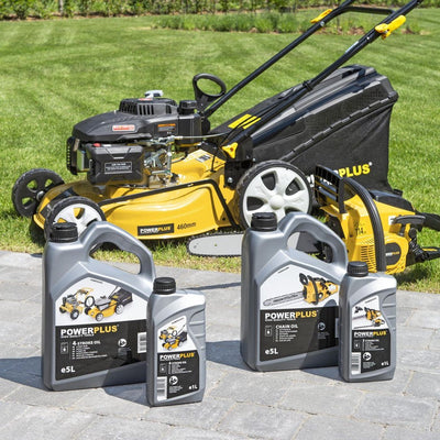 Huile de chaîne Powerplus powoil006 pour tronçonneuse - 5l