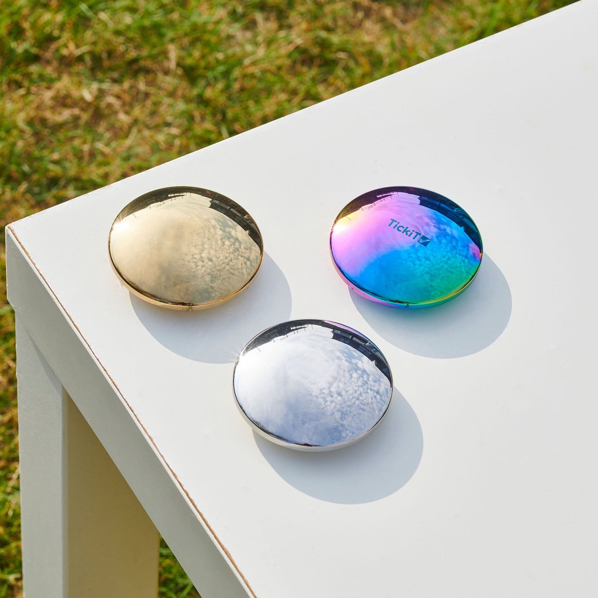 Boutons sonores sensoriels réfléchissants Tickit® - pk3