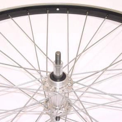 Roue arrière Roland 28 Freew permanent Alu As26 Black Zinc Spk