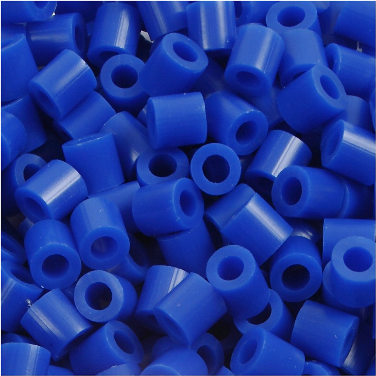 Perles à repasser Nabbi, dim. 5x5 mm, diamètre intérieur 2,5 mm, moyen, bleu foncé (32232), 6000 pièces 1 boîte