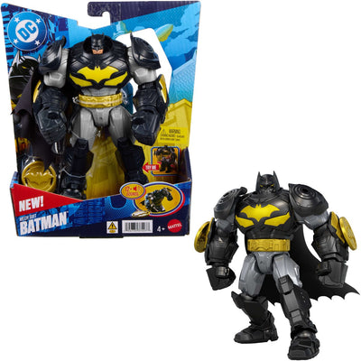 Mattel DC Premier figurine avec son et lumière mecha suit Batman figurine articulée 18 cm