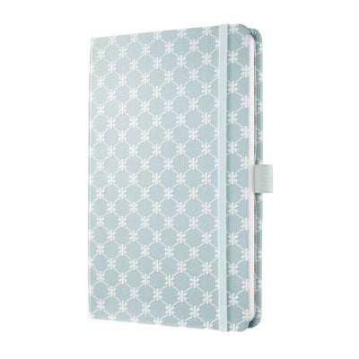 Carnet Sigel - jolie beauty - a5 - bleu clair - couverture rigide - 174 pages - 80 grammes - line - si-jn309
