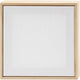 Creativ company Toile tendue avec cadre, format 15,8x15,8 cm, 280 g, blanc, 10 pièces 1 boîte