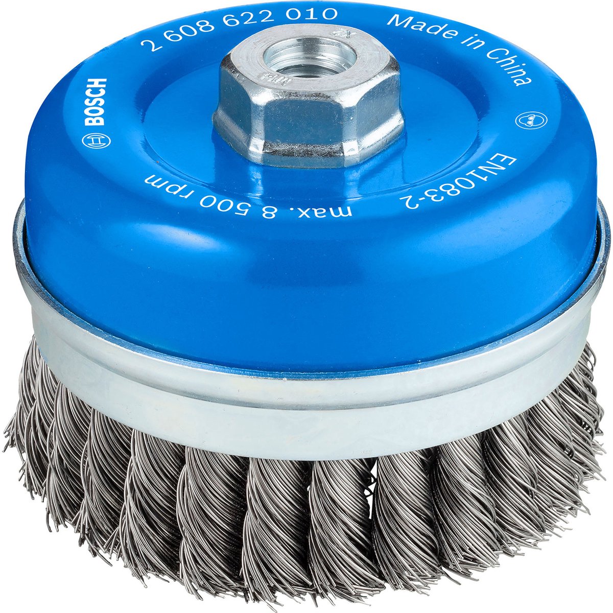 Bosch m14 brosse comel 100 tresse 0,5 acier
