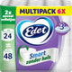 Papier toilette intelligent Edet - 3 épaisseurs - 24 maxi rouleaux sans pochette = 48 rouleaux