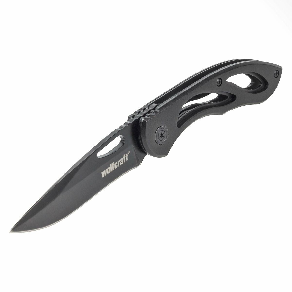 Wolfcraft - couteau de poche - couteau de loisirs avec lame pliante - 4288000