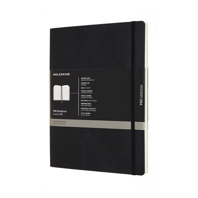Carnet professionnel Moleskine - extra large - couverture souple - noir
