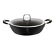 Berlingerhaus berlinger haus - 6125 - poêle peu profonde - 28cm - noir - professionnelle