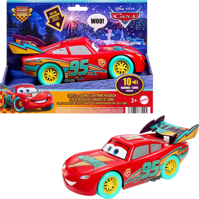 Voiture Mattel Lightning Mcqueen avec lumière et son