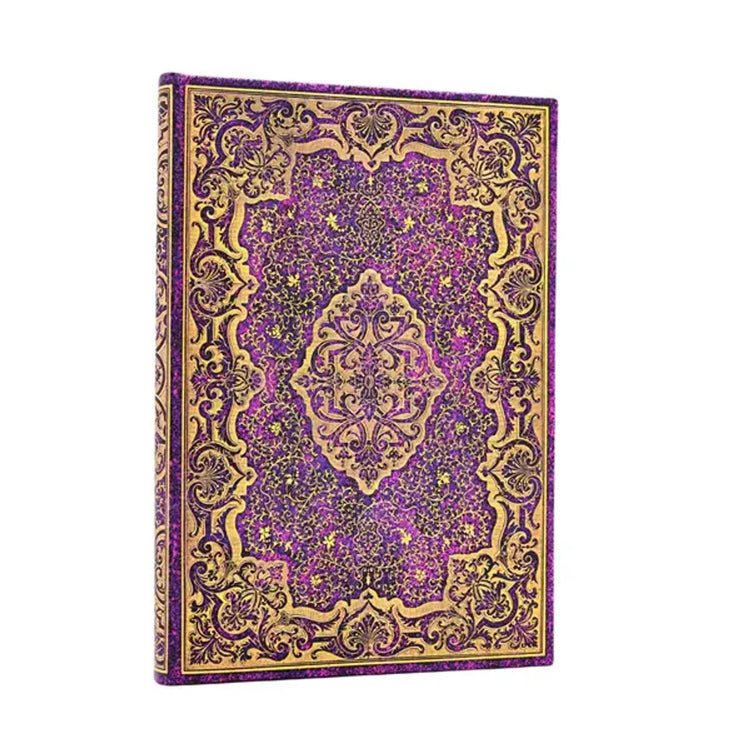 Paperblanks Picaresque Picaresque Carnet à couverture rigide avec bande élastique doublée midi 144 pages 120 g/m²