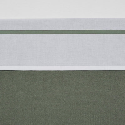 Drap de berceau Meyco - vert forêt - 75x100cm - 0,3 tog