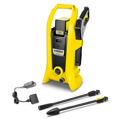 Kärcher k 2 set de batterie nettoyeur haute pression - sans fil - incl. batterie 36v 2,5ah - 110 bar - 340 l h - convient entre autres. vélos - outils de jardin - salon de jardin - petites terrasses - et balcon