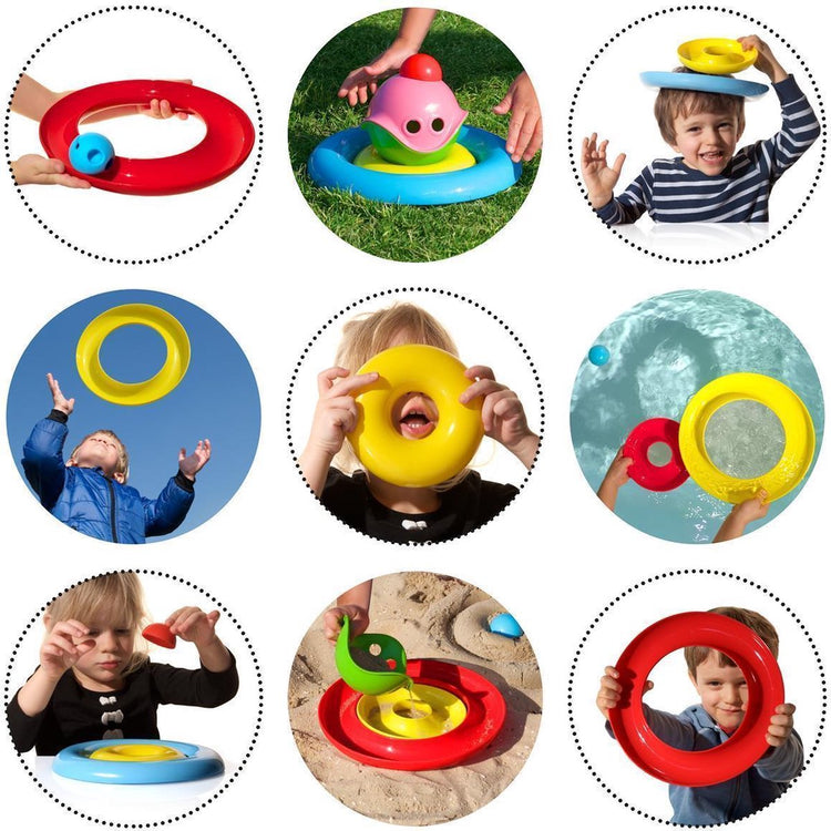Moluk nello diam.24,5x2,5cm, 3 combinaisons de couleurs différentes, 1+