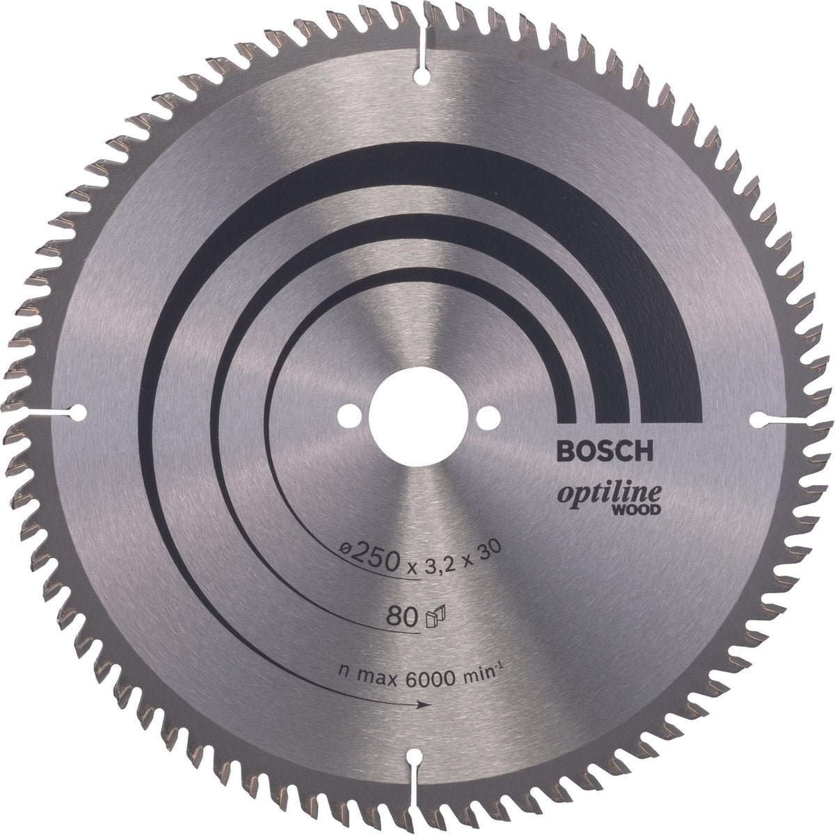 Bosch cirkzb opt t 250x30x3,2 80t vw