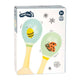 Small foot - maracas en bois tiny friends - 2 pcs.