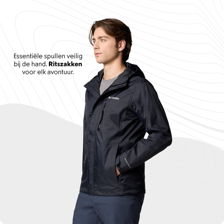 Veste Columbia Pouring Adventure™ III Jacket pour homme - noir - taille xl