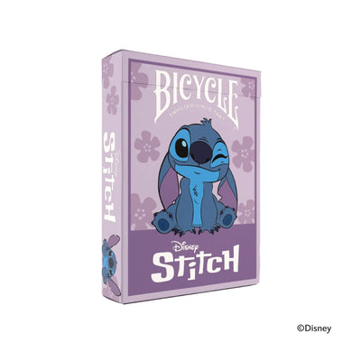 Bicycle ® Disney Stitch Purple - Cartes à jouer premium - Sous licence officielle - Designs uniques