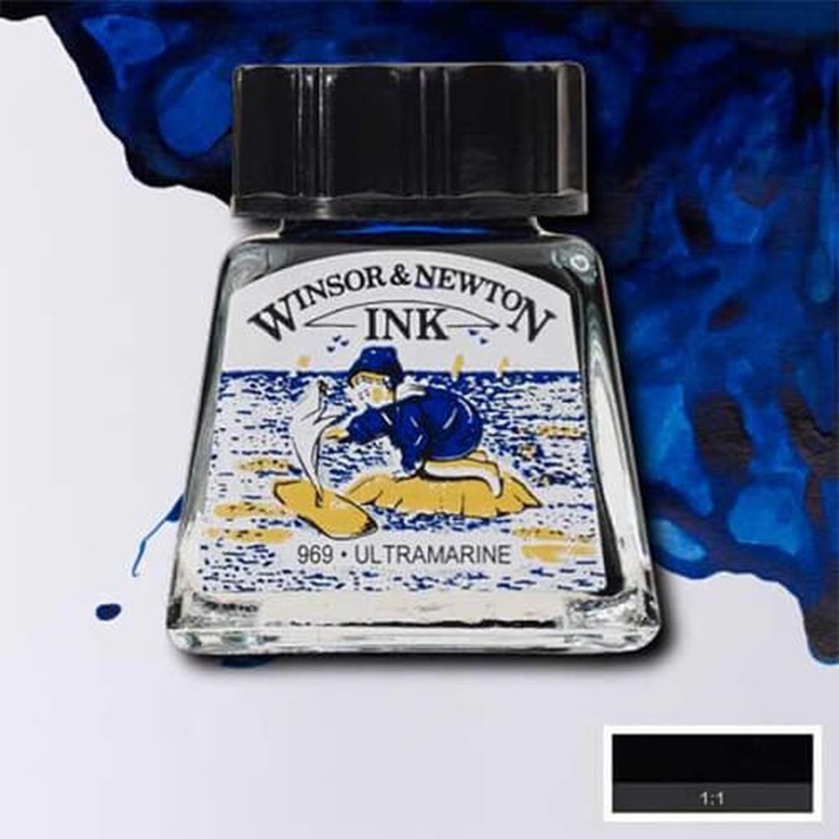 Winsor Newton Encre à dessin Outremer 14 ml