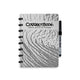 Carnet effaçable Correctbook a5 – éléphant intelligent – ligné – carnet réutilisable – avec lingette pour stylo – peut être complété par des pages supplémentaires