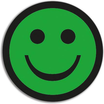 Smit smileys magnétiques visuels basic vert (5 pièces)