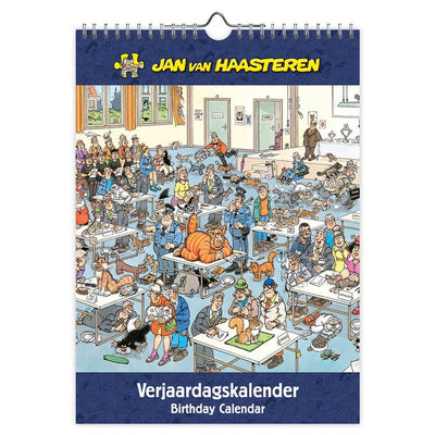 Calendrier d'anniversaire Comello Jan van Haasteren