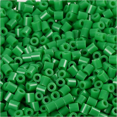 Perles photo Nabbi, taille 5x5 mm, diamètre intérieur 2,5 mm, moyen, vert (16), 6000 pièces 1 boîte