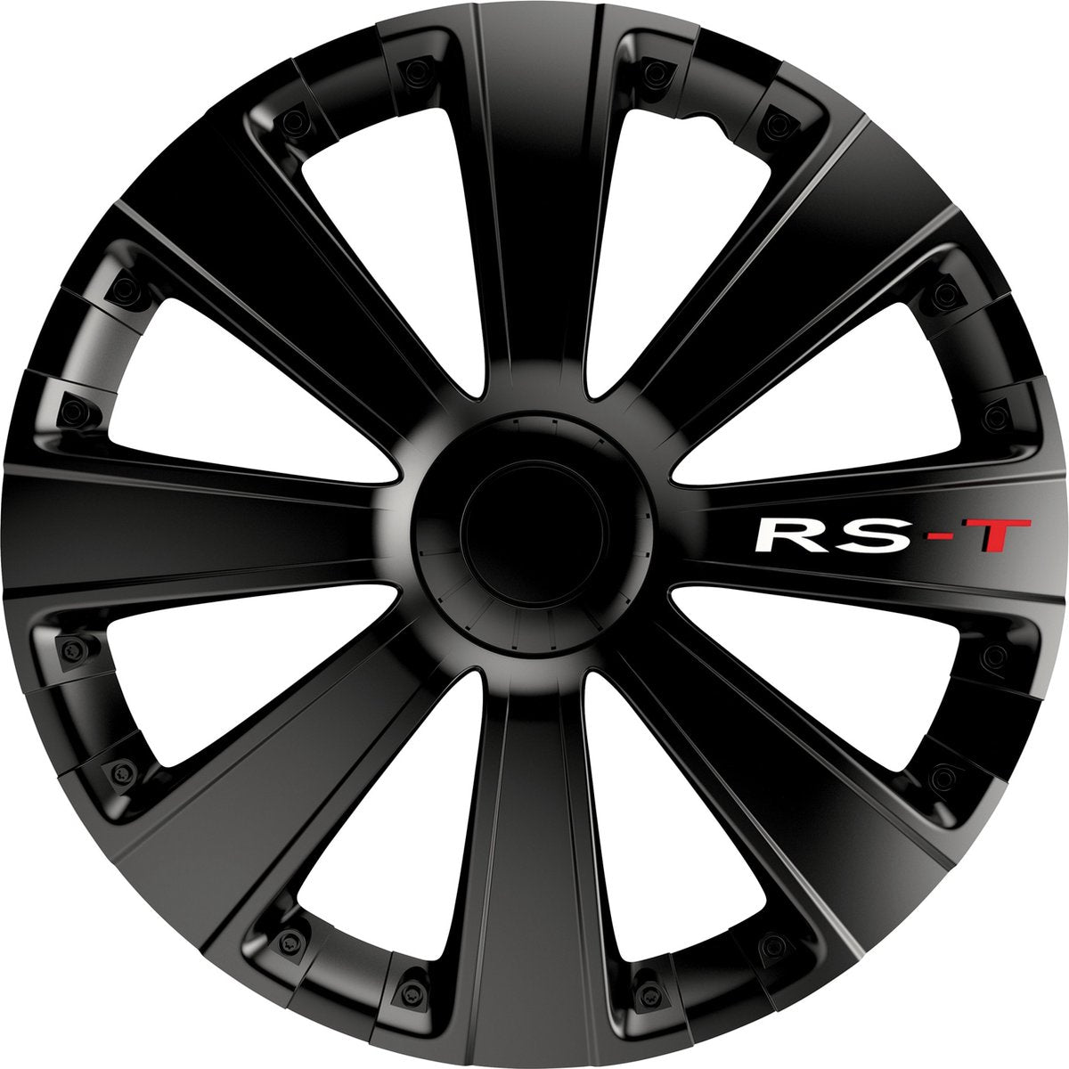 Carpoint autostyle enjoliveurs 15 pouces RS-T noir - abs