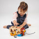 Camion de tri Mentari - safari - 23x12,5x11cm - bois - 2 ans